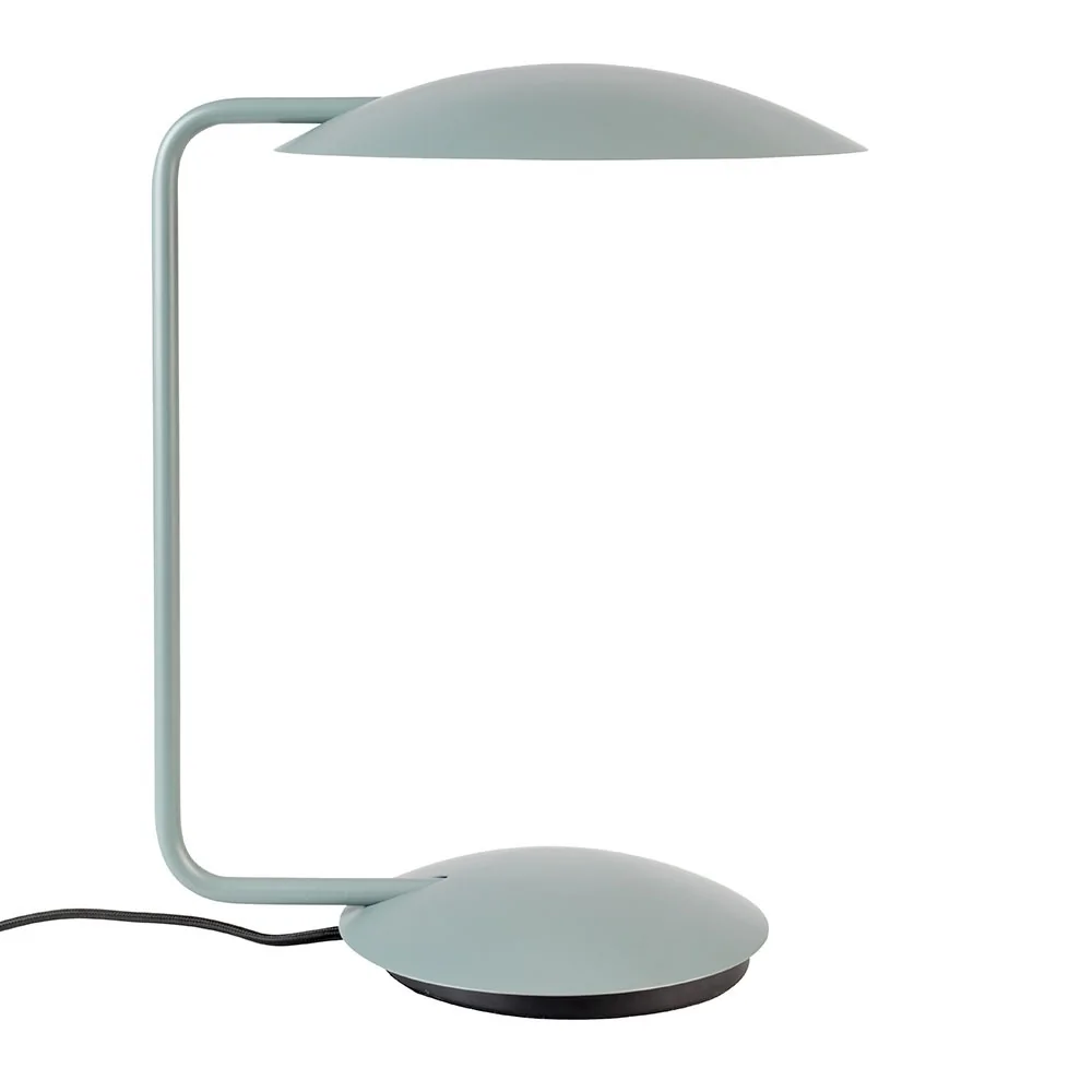 Contemporary pixie table lamp in grey