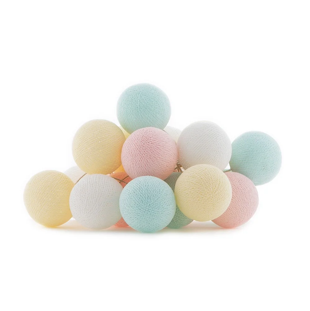 Kids pastel indoor fairy lights decoration