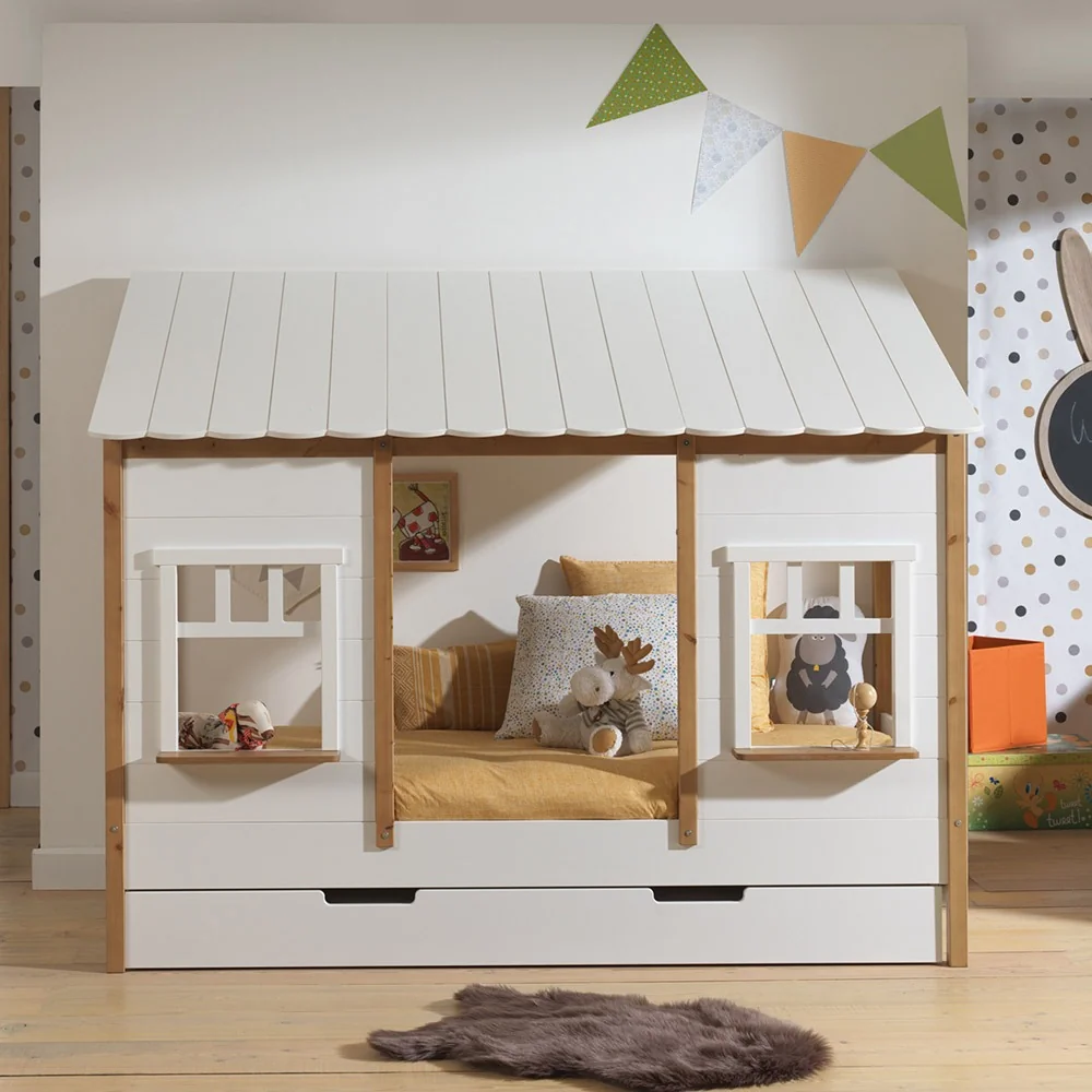 Vipack house bed 5 with roof