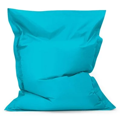 Bazaar bag giant indoor outdoor bean bag in aqua