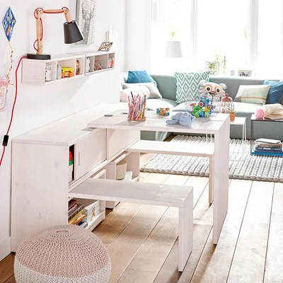 Bedroom play and store