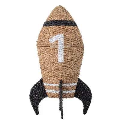 Bloomingville cosmina basket in rocket design
