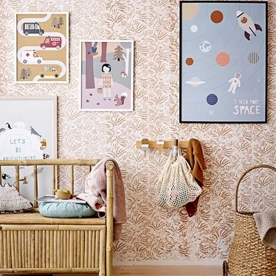 Bloomingville ice cream wooden coat rack for kids