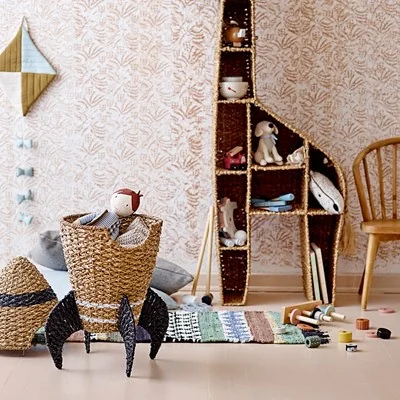 Bloomingville rocket basket with lid