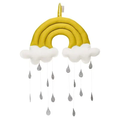 Cam cam rainbow mobile in mustard