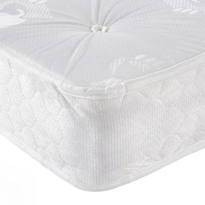 Corner detail to kids avenue pocket sprung mattress