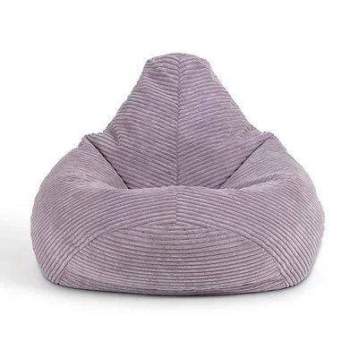 Dalton lavender cord kids bean bag chair
