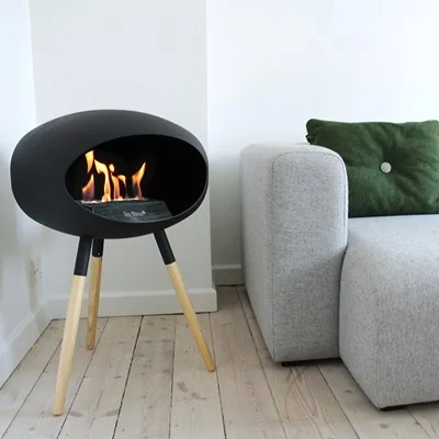 Eco friendly bio ethanol fireplace from le feu