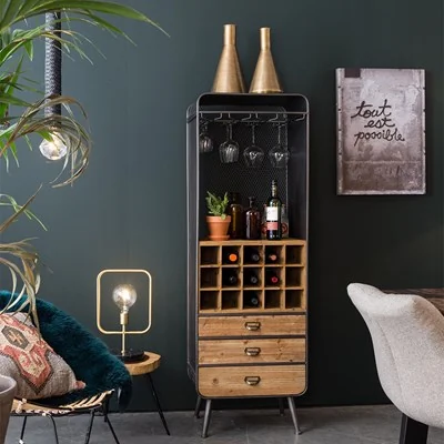 Freestanding wine rack