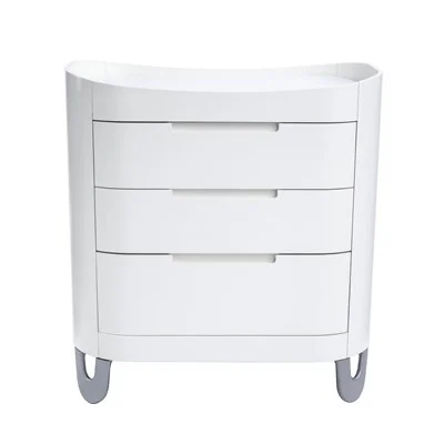 Gaia baby changing table with storage drawers