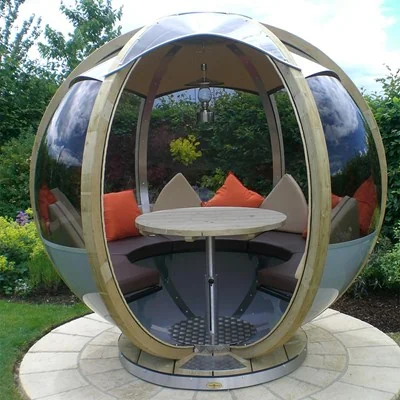 Garden pod seat