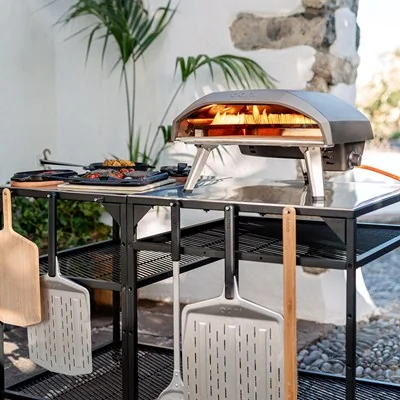 Gas powered pizza oven 16 inch pizzas