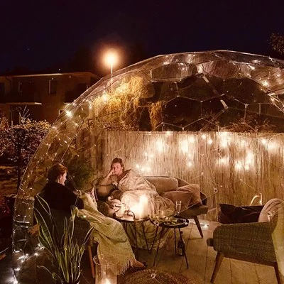 Hypedome garden 360 dome gazebo