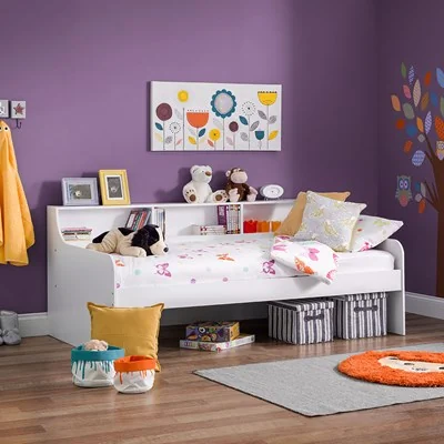 Julian bowen kids single bed with book shelves