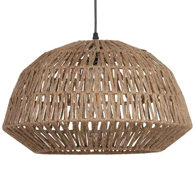 Kace pendant lamp in natural jute