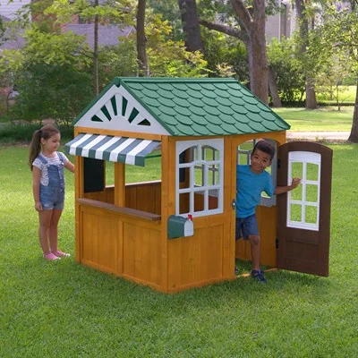 Kidkraft garden view outdoor playhouse