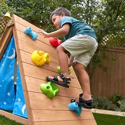 Kidkraft frame hideaway and climber climbing frame