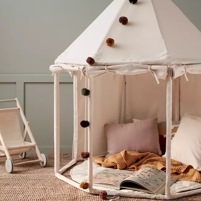 Kids concept pavillion tent off white