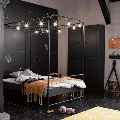Kids double 4 poster bed frame
