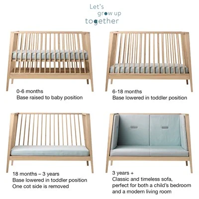 Lets grow up together linea bed