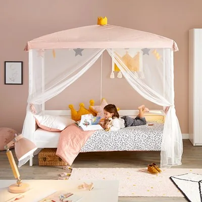 Lifetime four poster bed with princess canopy from lorena canals