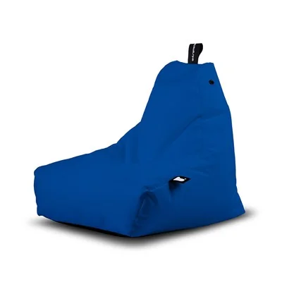 Mini bag outdoor bean bag in royal blue