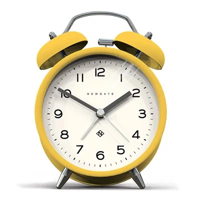 Newgate charlie echo alarm clock cheeky yellow