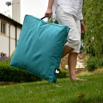 Portable outdoor cushion seat