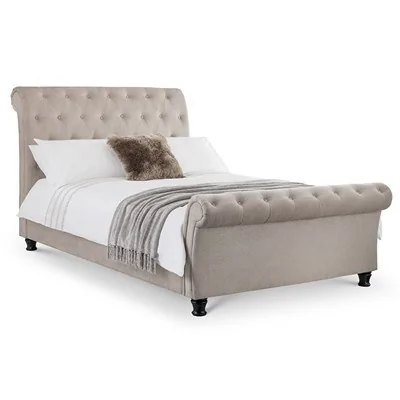 Ravello button scroll double bed
