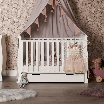 Stamford cot bed mini white