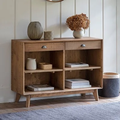 Storage sideboard unit in solid wood