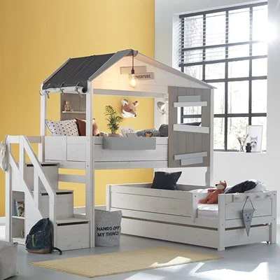 Hideout corner bunk bed from lifetime