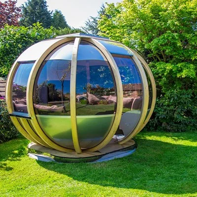 Unique outside garden pod
