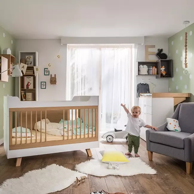Vox cot and chest of drawers nursery set