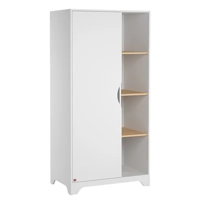 Vox leaf wardrobe in white