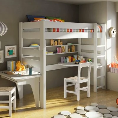Dominique-high-sleeper-Bed-With-corner-desks