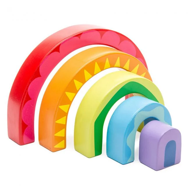 Le-Toy-Van-Rainbow-Stacker-Building-Blocks