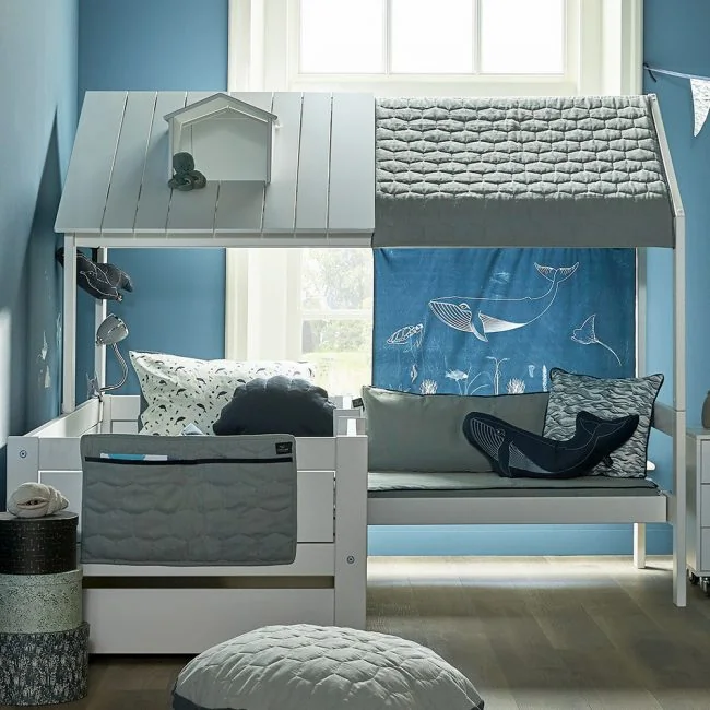 Lifetime-Ocean-Life-Corner-Kids-Bed-with-Bench