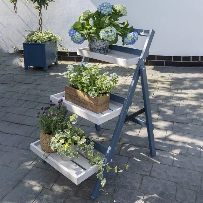 Luxurious-2-Tone-Outdoor-Folding-Pot-Shelf