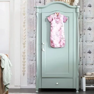 Luxury-Kids-Large-Wardrobe-in-Sea-Green