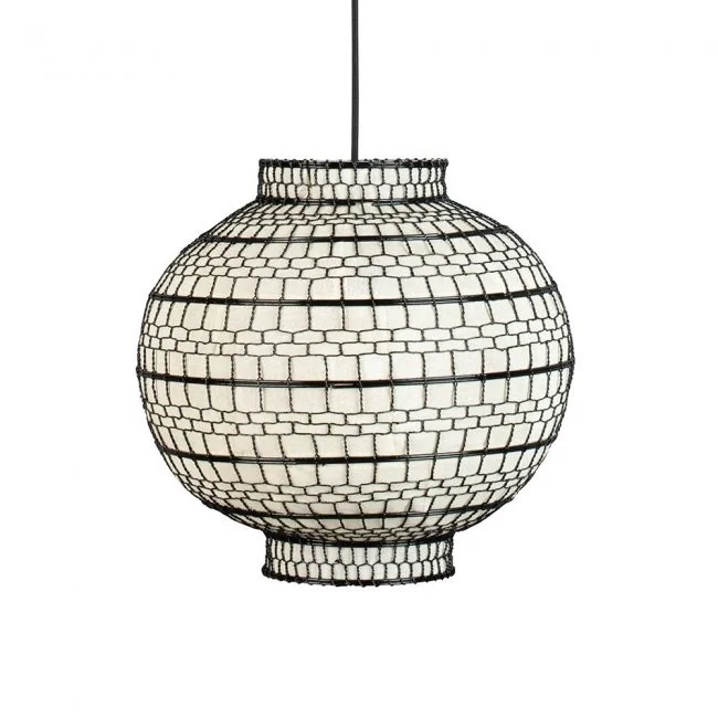 Ming-Small-Round-Pendant-in-Linen-from-Dutchbone