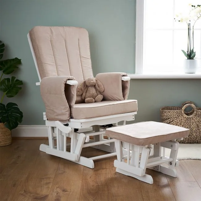 Obaby-Deluxe-Reclining-Nursing-Chair-Sand