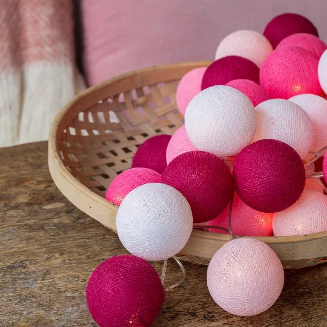Pink-Fairy-Lights-Set-with-USB-Adapter