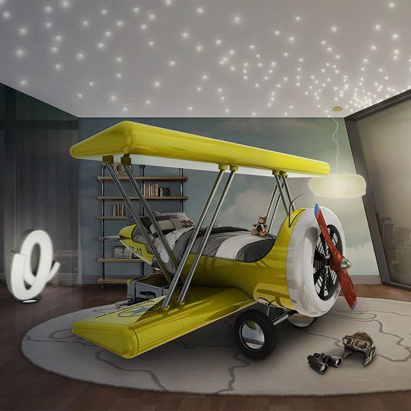 Kids Aeroplane Bed