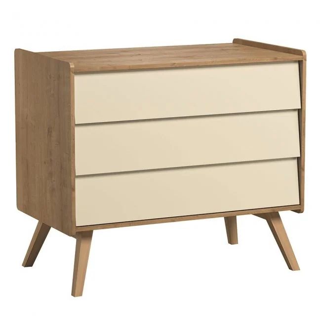 Vintage-Retro-Style-Drawers-with-Yellow-Fronts