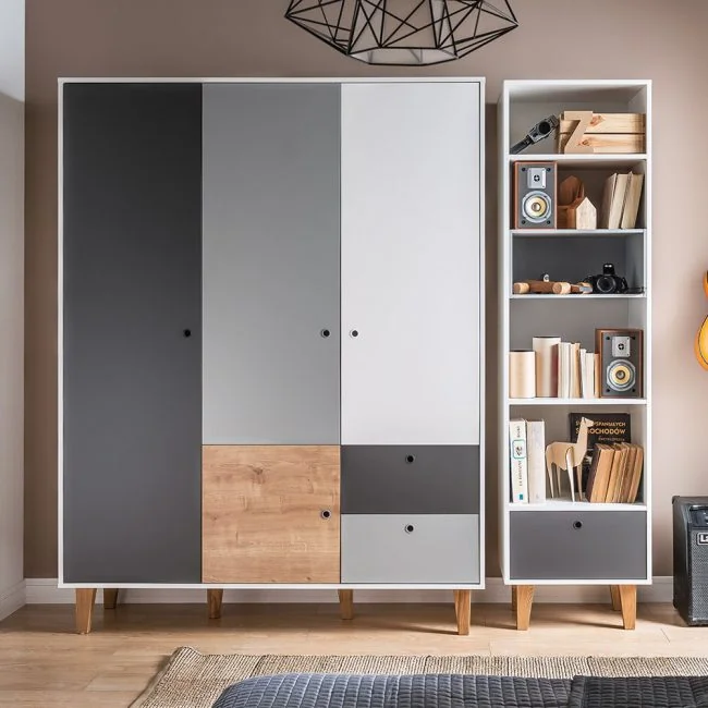 Vox-Concept-Triple-Wardrobe-in-Oak-Effect