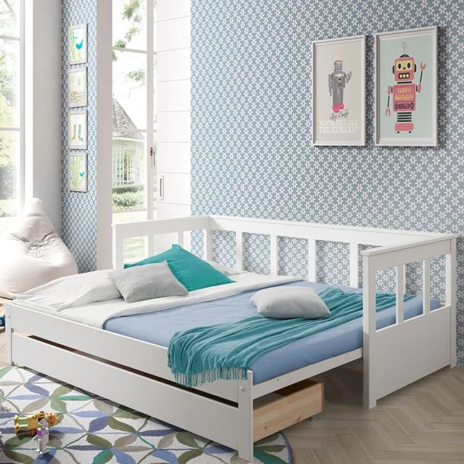White-Pino-Day-Bed-with-Pull-Out-Bed-and-Storage-Drawer
