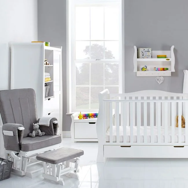 Obaby-Stamford-Sleigh-Cot-Bed-with-Matching-Nursery-Furniture