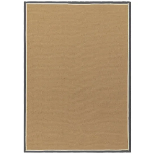 Asiatic London Bordo Herringbone Slate Cream Natural Jute Rug