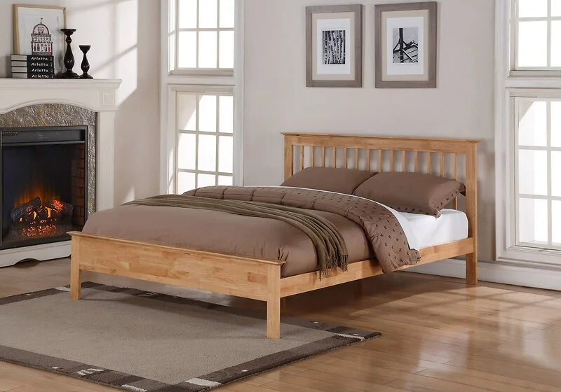 Flintshire Furniture Pentre Hardwood Bed